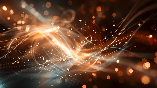 visualizing the global data stream and massive data cluster in an information network concept data visualization information network global data stream big data technology integration