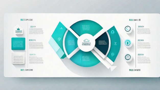 Foto modelli di infografiche visivamente accattivanti