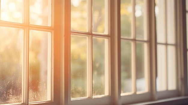 A visually appealing shot of spotless windows after a thorough cleaning