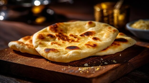 Photo visually_enticing_naan_photograph