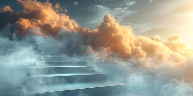 visually represent scalable computing growth with expanding cloud structure for cloud computing concept cloud computing scalable growth visual representation cloud structure