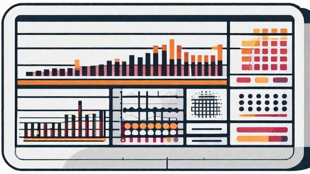 Premium AI Image  Visually Stunning Data Visualization