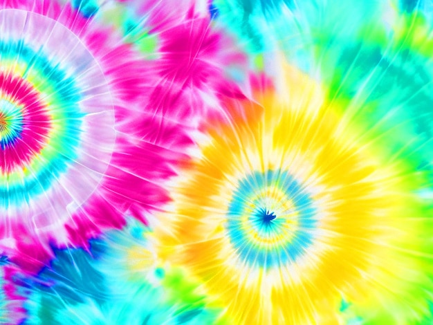 visually stunning tiedye pattern for a summerthemed wallpaper Use a vibrant color palette