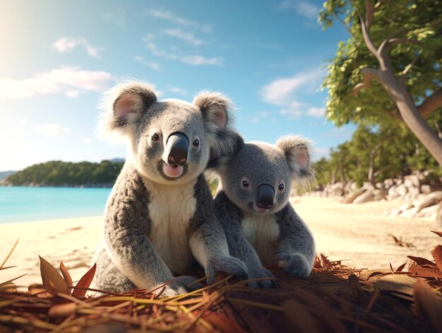 visuele van koala