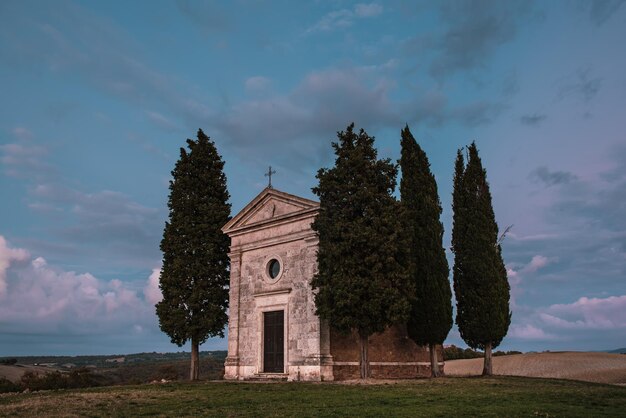 Vitaleta-kapel in Toscane