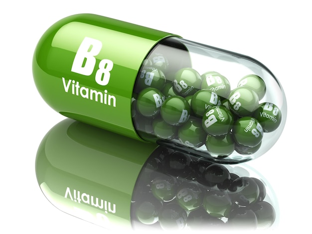 Vitamin B8 capsule Dietary supplements