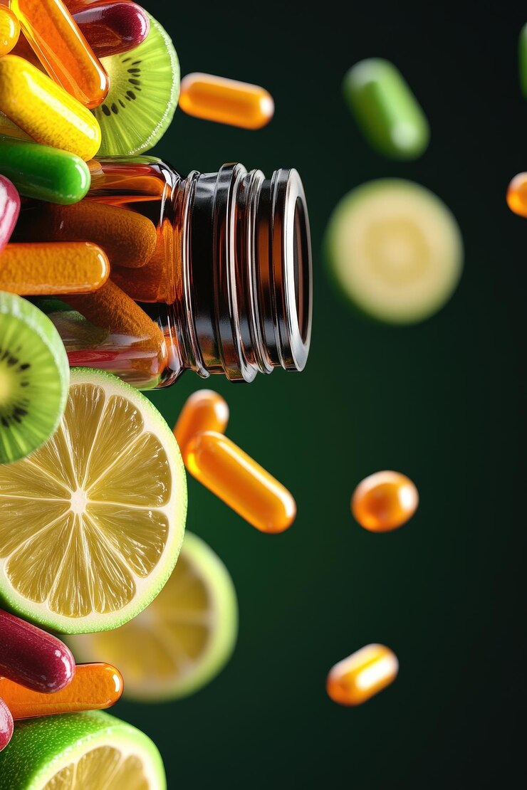 Photo vitamin c for colds immune support