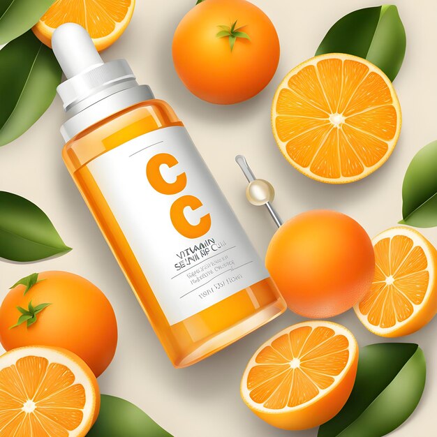 Photo vitamin c skincare serum