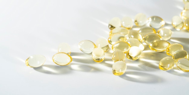 Vitamin D omega 3 omega 6 Food supplement oil filled fish oil vitamin A vitamin E flaxseed oil