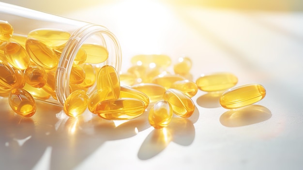 Vitamin D omega 3 omega 6 Food supplement oil filled fish oil vitamin A vitamin E flaxseed oil