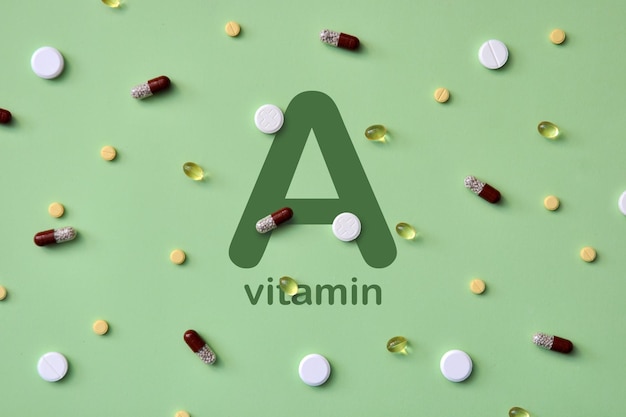 Foto vitamine a in tabletten vitamine a-tekort