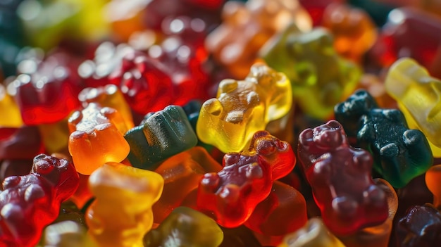 Vitamins for children jelly gummy bears candy