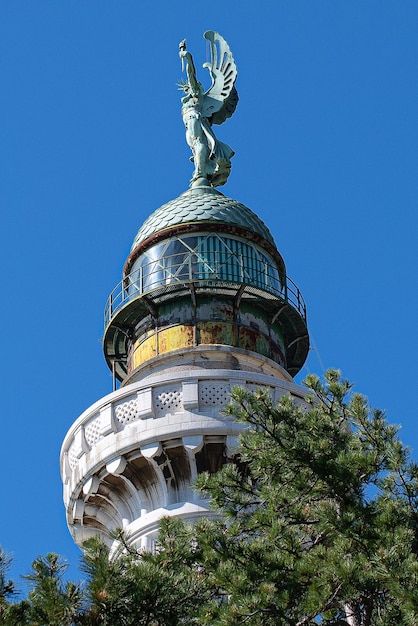 Vittoria lighthouse in trieste