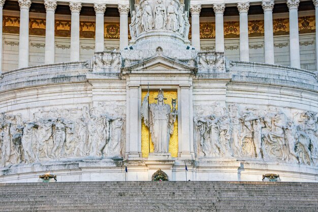 Vittoriano monument building in rome