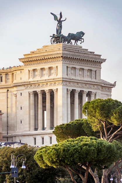 Vittoriano-monument in Rome