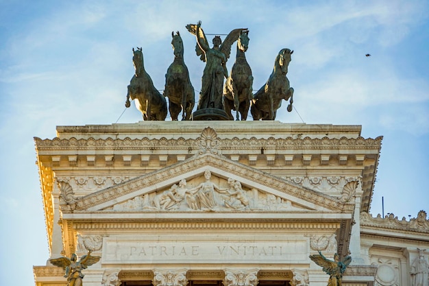 Vittoriano-monument in Rome