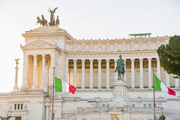 Vittoriano-monument in Rome