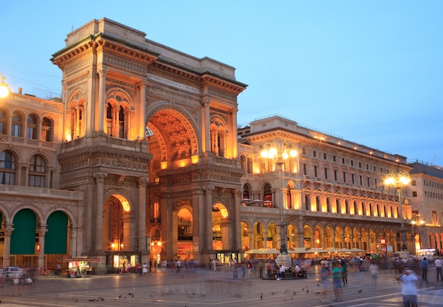 Vittorio Emanuele II-galerij in Milaan, Italië