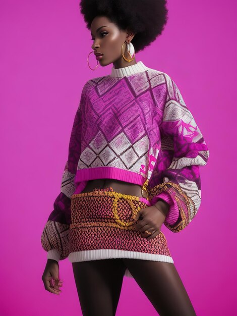 Photo viva magenta elevate your fashion with the bold and vibrant color tone