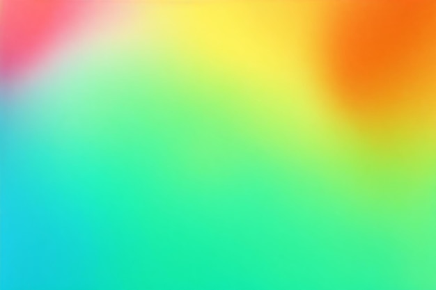 Photo vivid blurred colorful background design generative ai