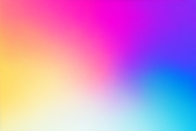 Photo vivid blurred colorful background design generative ai