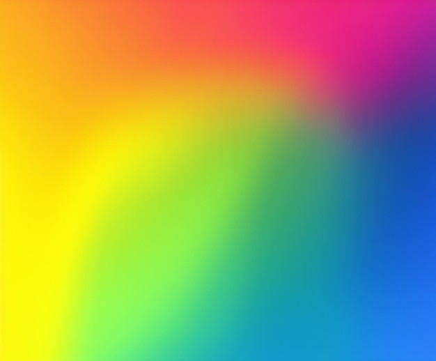 Photo vivid blurred colorful background design generative ai