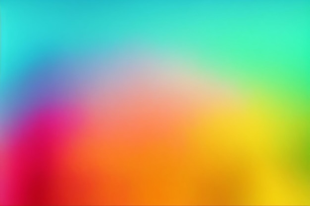 Vivid blurred colorful background design Generative ai