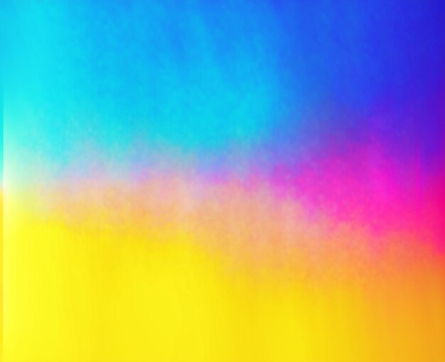 Photo vivid blurred colorful background generative ai