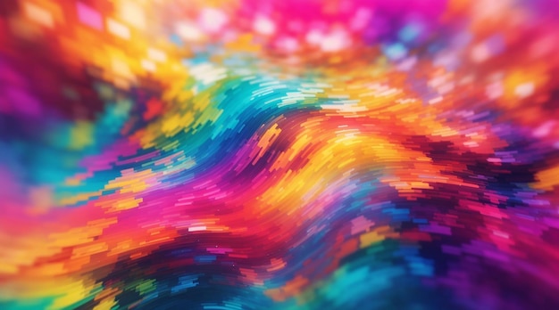 Vivid blurred colorful wallpaper background