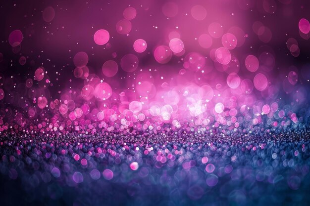 Photo vivid bokeh lights and dots pattern for stunning and visually captivating background designs