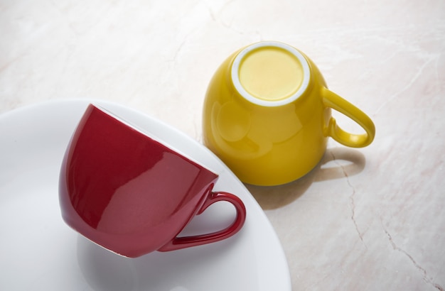 Vivid ceramic cup