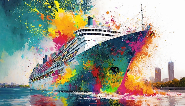 Vivid cruiseschip