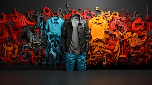 vivid detailed concept photo realistic hip hop urban banner