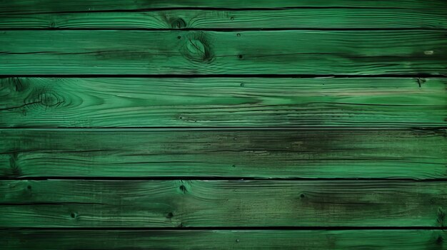 Photo vivid green wood planks industrial texture for photo background or tabletop