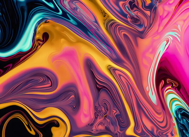 Vivid liquify Texture colorful wallpaper abstract background