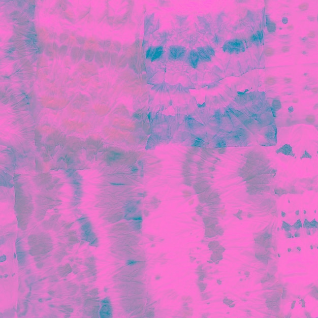 Vivid tie dye fabric. shibori craft. blue brush paint. abstract\
distorted banner. hippie fantasy. pink modern template. purple\
futuristic design. acid tie dye batik.