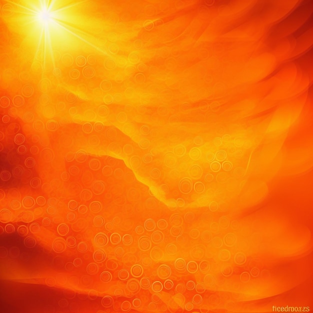 Vivid warm orange backgrounds