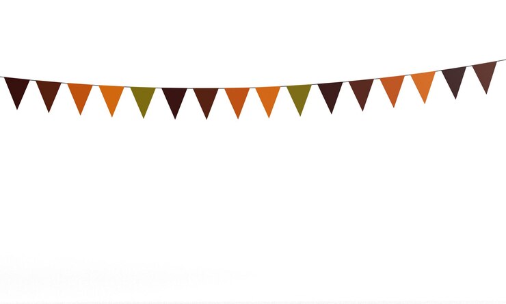 Foto vlag straat driehoek herfst seizoen tijd gelukkige dankzegging viering september augustus oktober mont