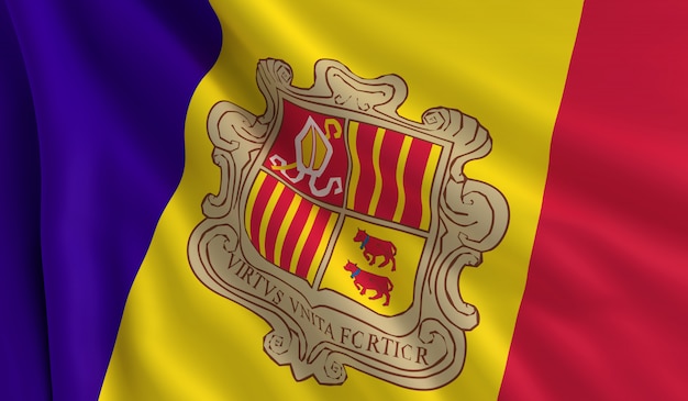 Vlag van Andorra