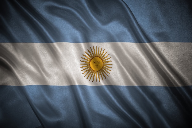 Vlag van Argentinië achtergrond