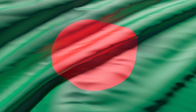 Foto vlag van bangladesh