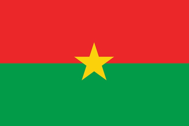 Vlag van Burkina Faso