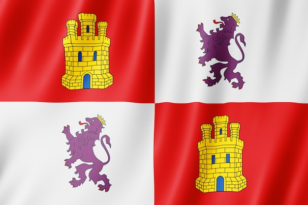 Vlag van Castilië en León