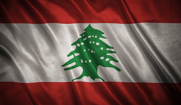 Vlag van de Libanon