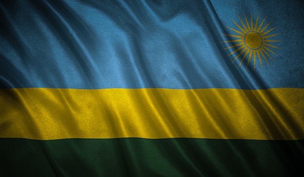 Vlag van de Rwanda