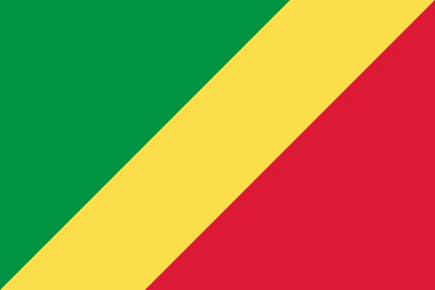 Vlag van de vlaggennatie van de Republiek Congo