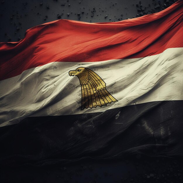 Vlag van Egypte hoge kwaliteit 4k ultra hd