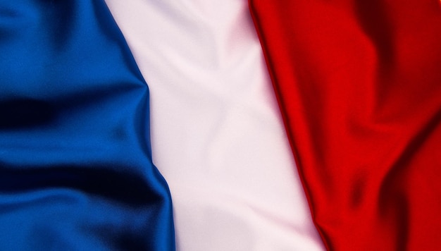 Vlag van Frankrijk op achtergrondtextuur