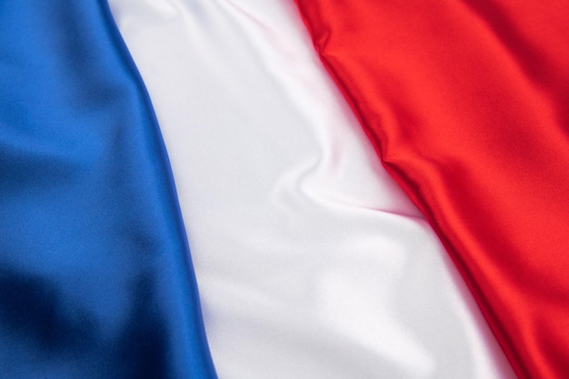 Vlag van Frankrijk op achtergrondtextuur