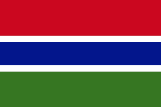 Vlag van gambia